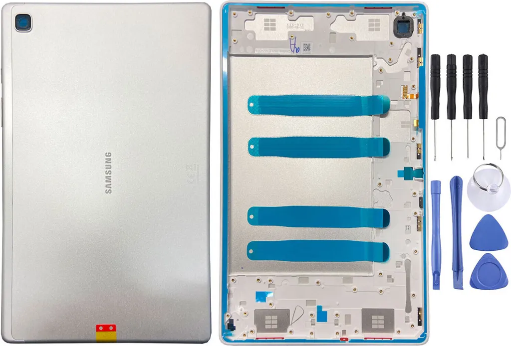 Remplacer cache batterie rayé Samsung Galaxy Tab A7 T505 LTE Argent