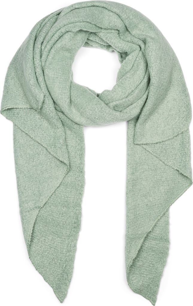 styleBREAKER Damen Schal aus weicher Viskose | einfarbiger Webschal in asymmetrischer Form | große Stola für Herbst und Winter Looks