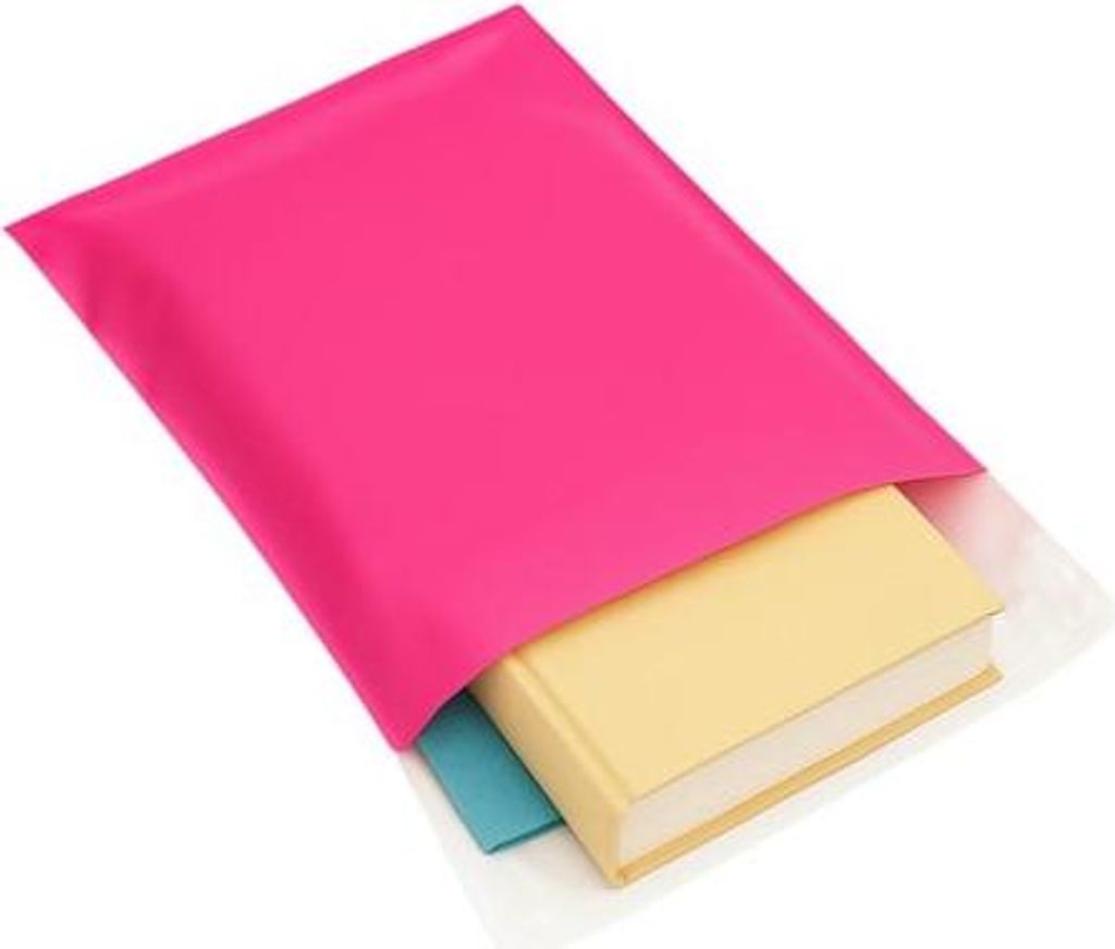 Versandtaschen aus Folie 230 x 340 mm ROSA – 50 Stück