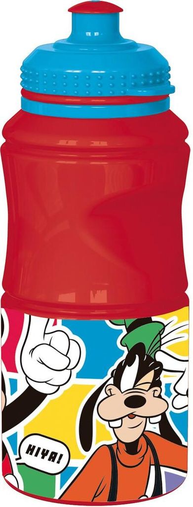 Mickey Mouse CZ11345 Sport Wasserflasche 380 ml Kunststoff Rot