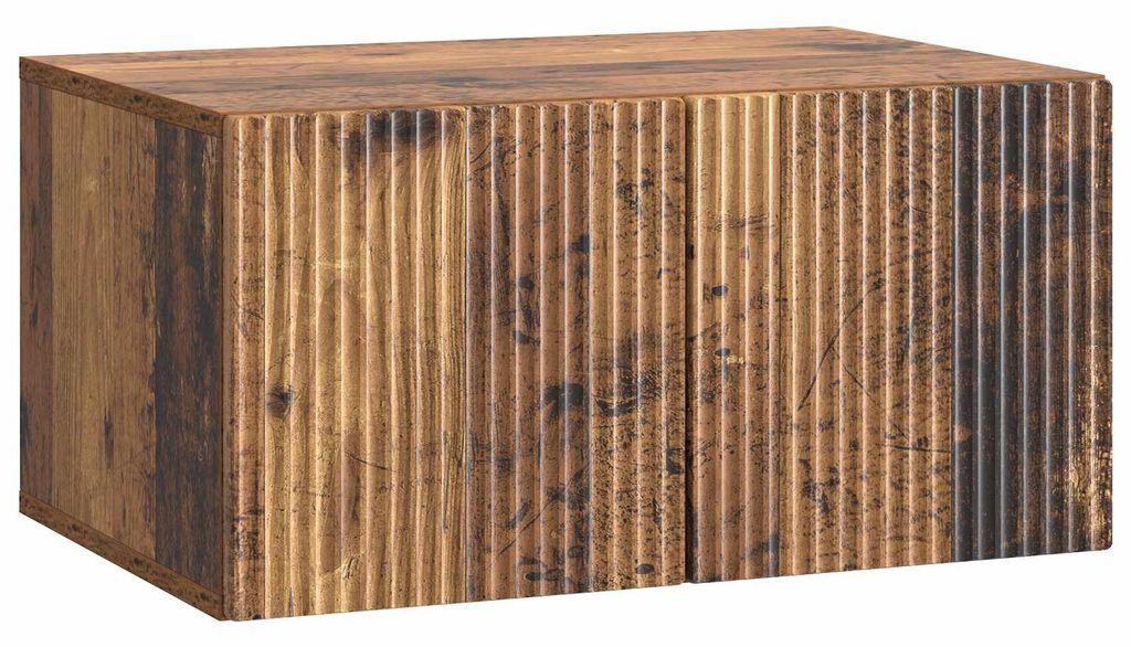 vidaXL Wandmontierter TV-Schrank Altholz 59,5 x 41 x 30 cm