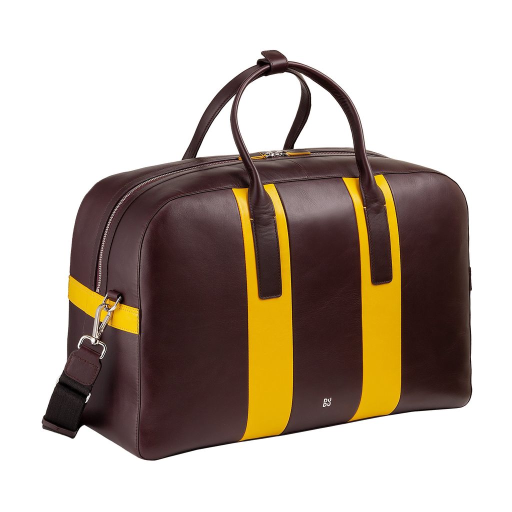 DuDu Weekender Reisetasche Leder 49 cm