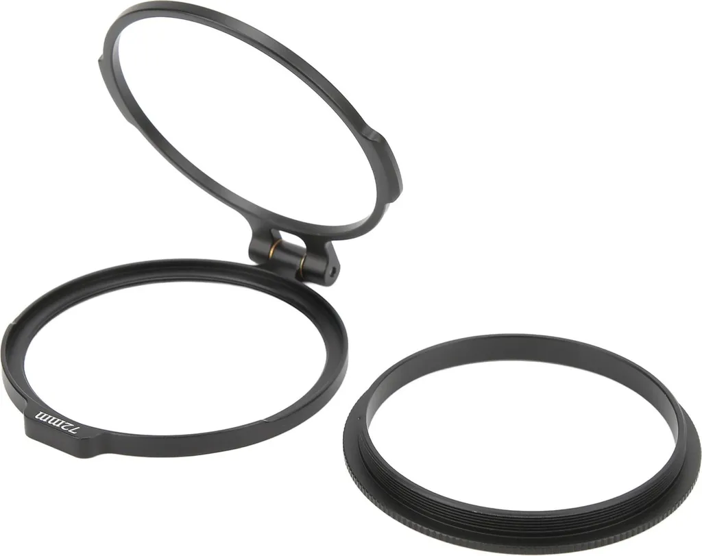 Porte-filtre d'objectif 72mm robuste avec bague d'adaptation rapide - 4