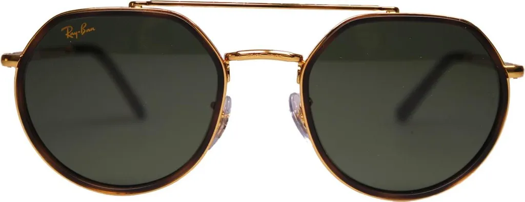 Ray-Ban RB 3765 9196/31 lunettes métal doré - Protection solaire UV
