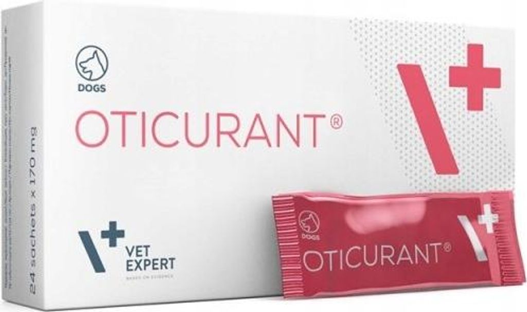 VET EXPERT OTICURANT Ohrenpflegeprodukt für Hunde 24 Beutel Produktbild 