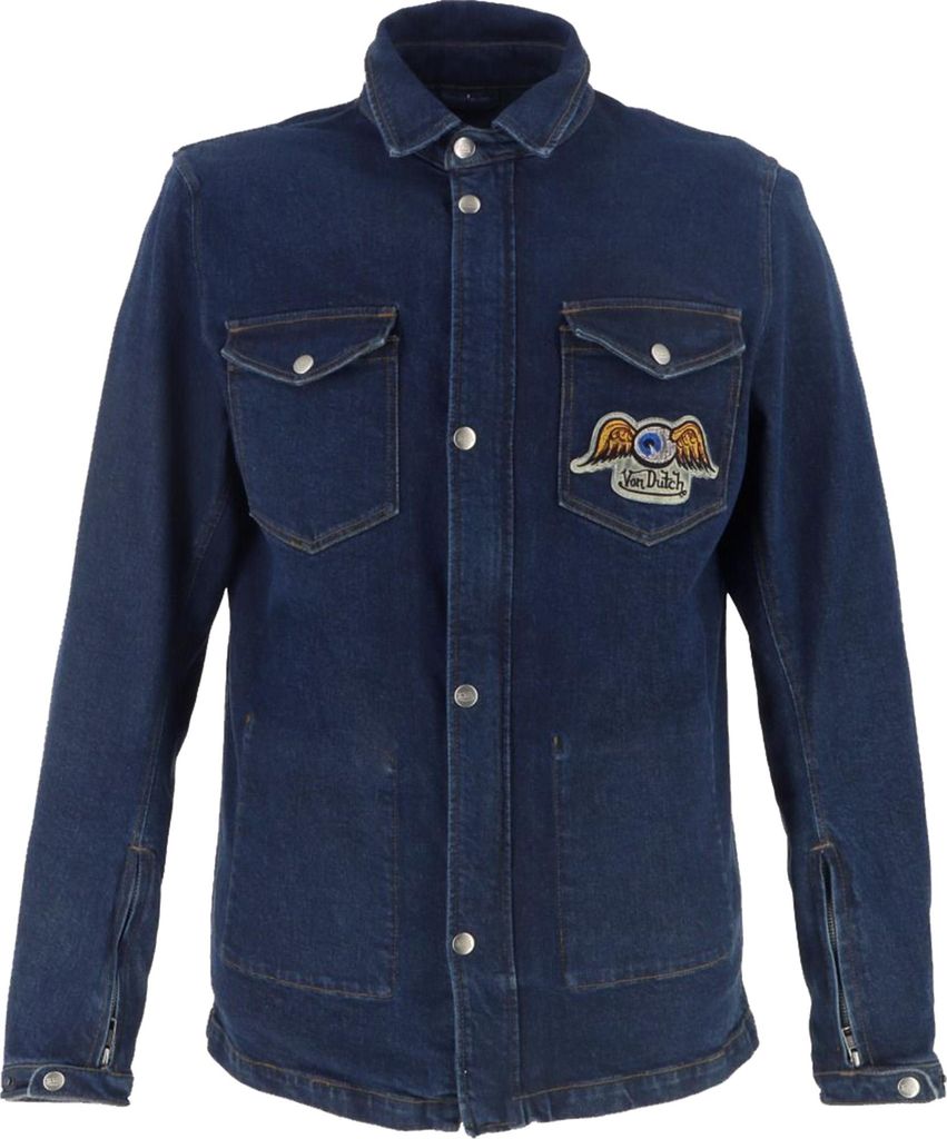 Von Dutch x Helstons Captain Motorrad Hemd, M