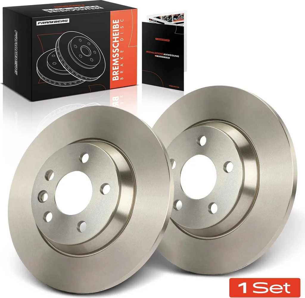 Frankberg 2x Disques de Frein Arrière pour Ford Galaxy et Alhambra 97-10