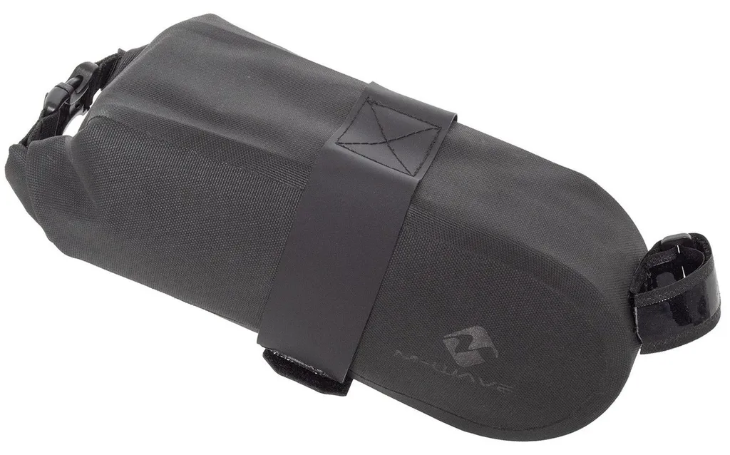 Sacoche de vélo arrière sous selle 2L M-Wave Rough Ride II Rack Gris