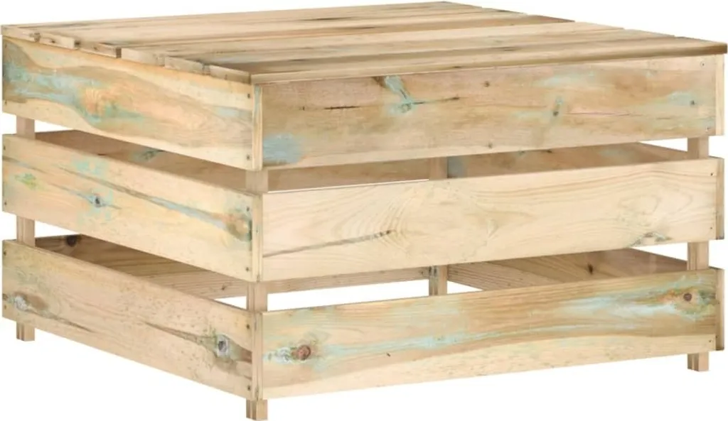Tavoli da Giardino SYFAX™ in Pino Impregnato - 2 Pezzi Struttura Pallet