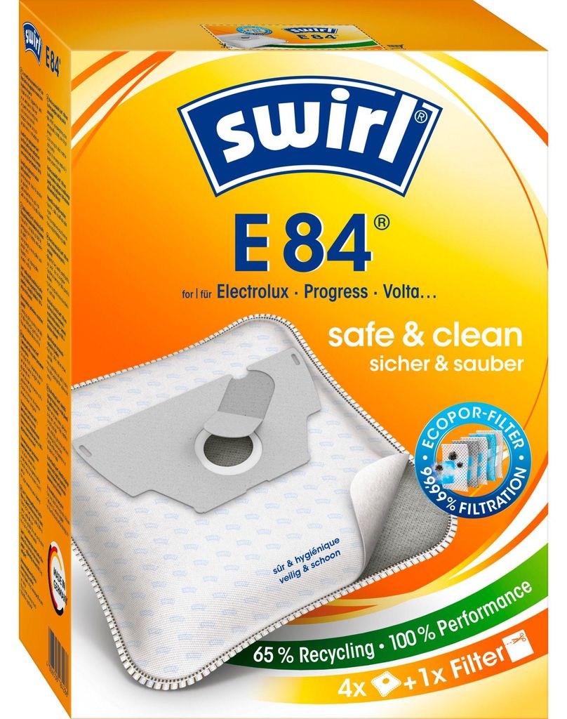 Swirl E 84 MP Plus AirSpace Sacs aspirateur Sacs à Image du produit 