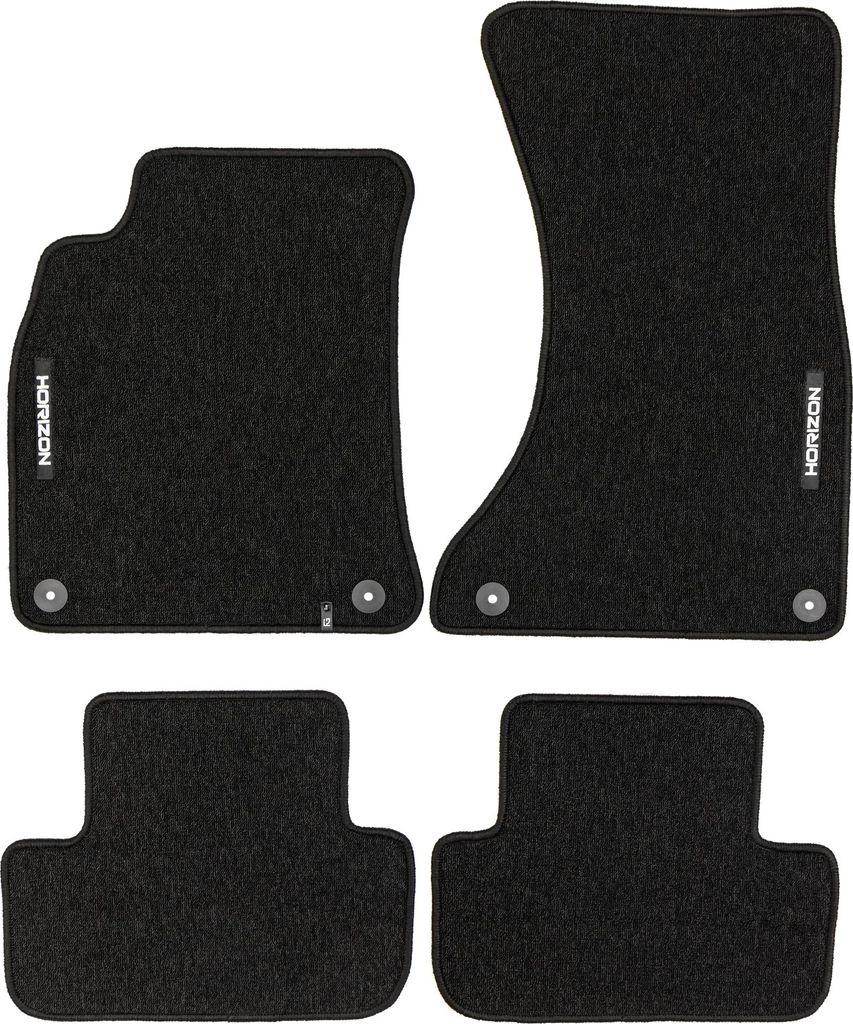 FROGUM Velours Fußmatten Horizon für Audi A4 B8 2007-2015