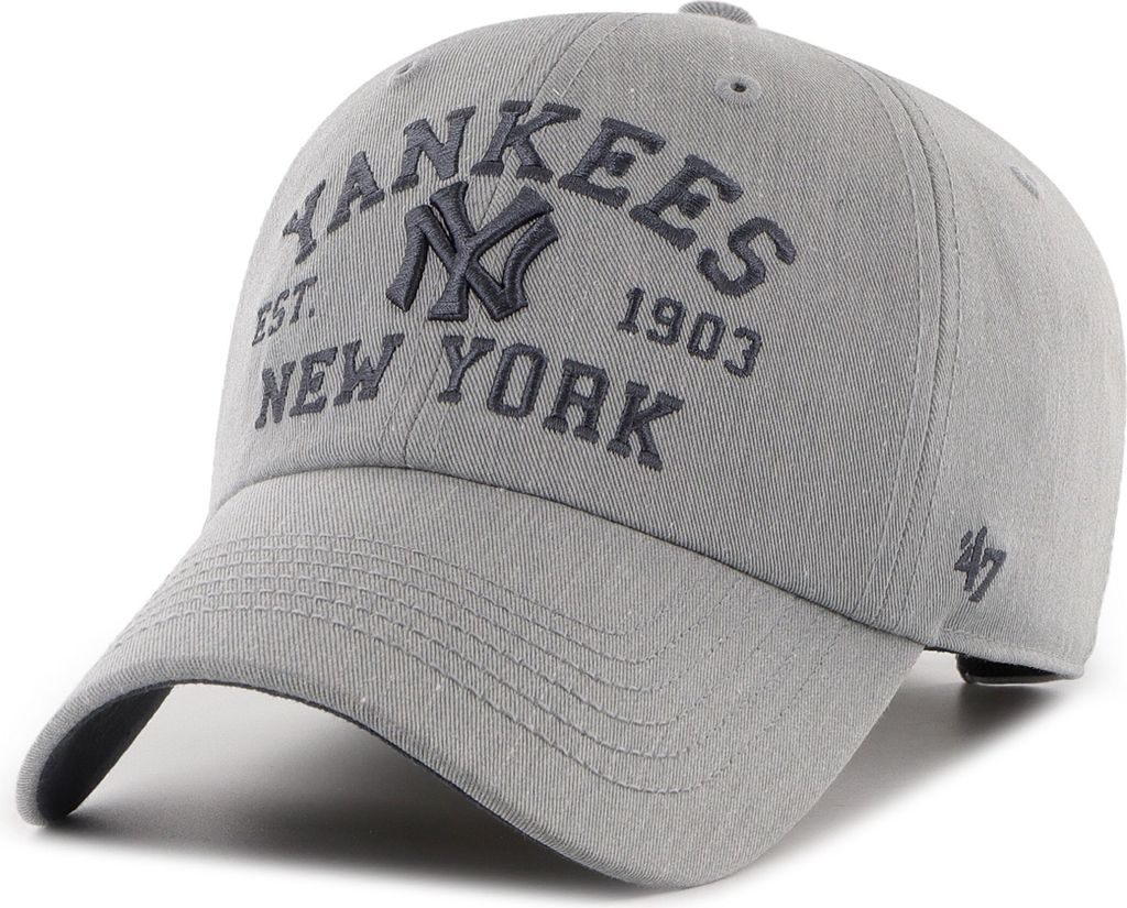 47 Brand Clean Up Cap - MAULDREN New York Yankees grau
