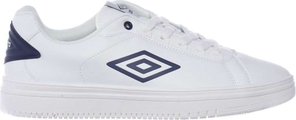 Umbro Schuhe mit Schnürverschluss und Griffiger Gummisohle in Weiß und Marineblau