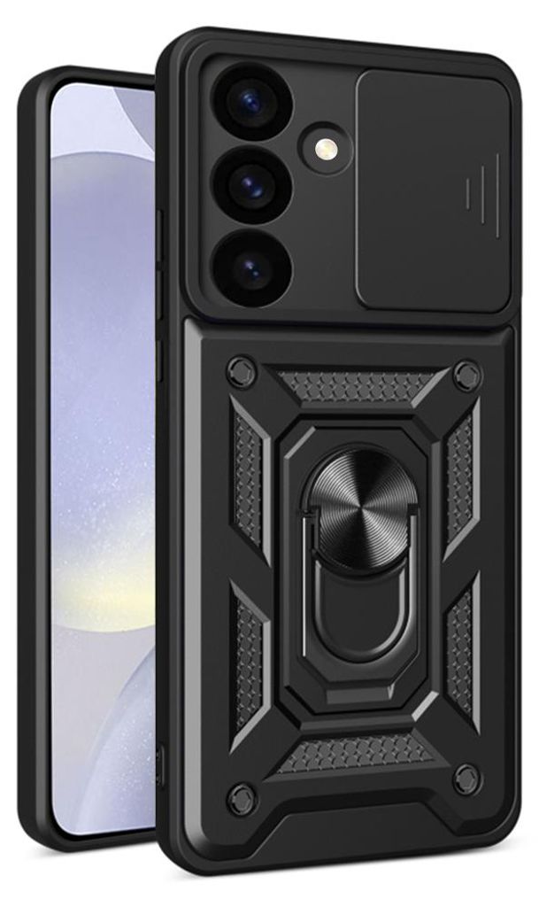 Camshield Hülle für Samsung Galaxy S24 Plus - Schwarz KP30087