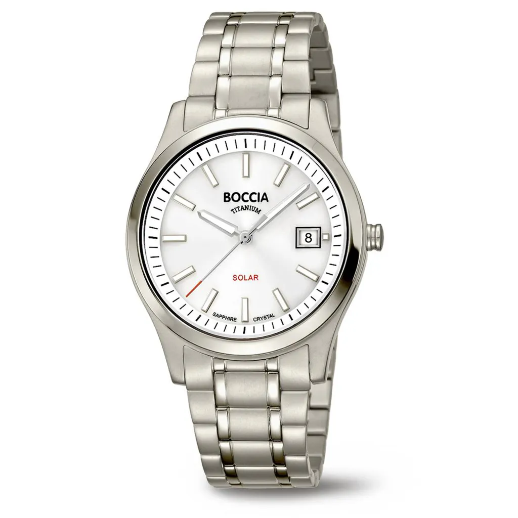 Boccia montres analogiques adultes - Design ultra-plat et titane léger