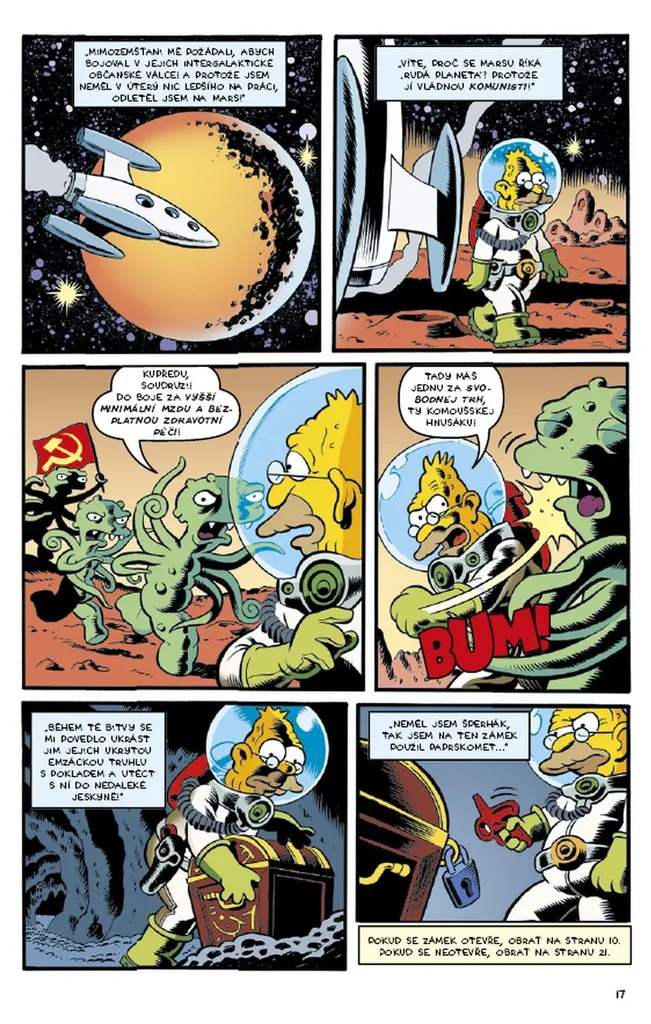 Comics Les Simpson CREW Vypečený komiksový výklep avec couverture souple