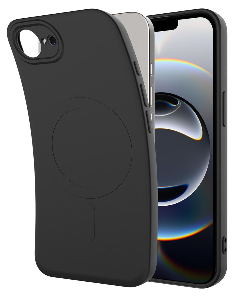 Hülle Apple iPhone 16e, iPhone 17e Schutzhülle - Cazy - Schwarz