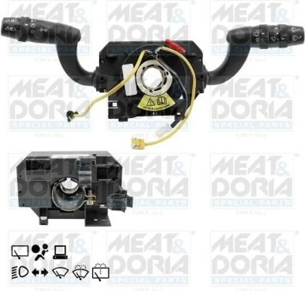 Commutateur de colonne direction compatible Fiat Idea et Lancia Musa 735400933