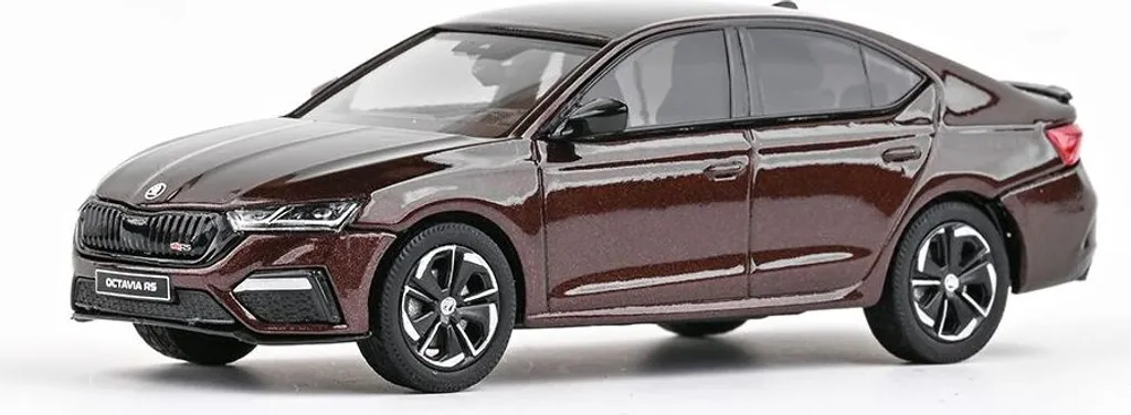 Voiture miniature Skoda Octavia IV RS 2020 Abrex 1:43 Marron