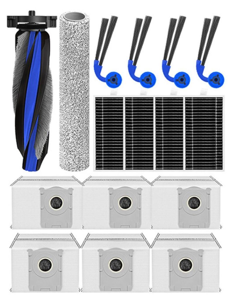 INF Zubehörkit Ecovacs Deebot T90 Pro ABS und Faser Filter Staubbeutel