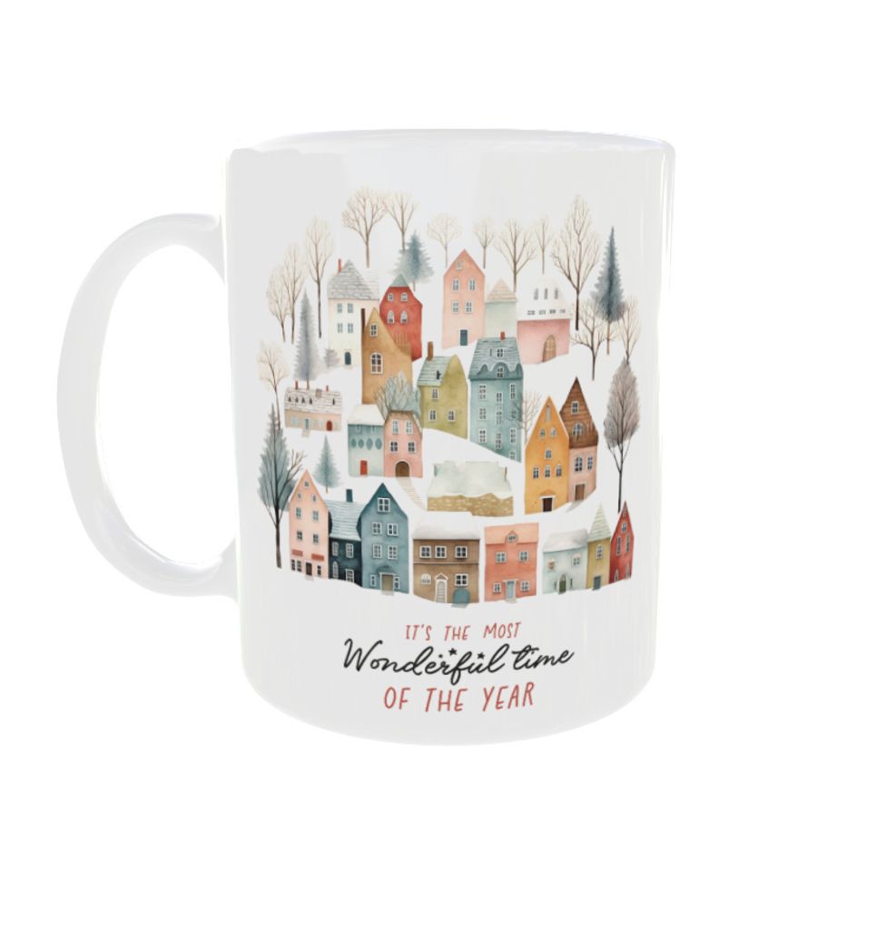 Becher 300ml Gemütlich Weihnachten Winter v9