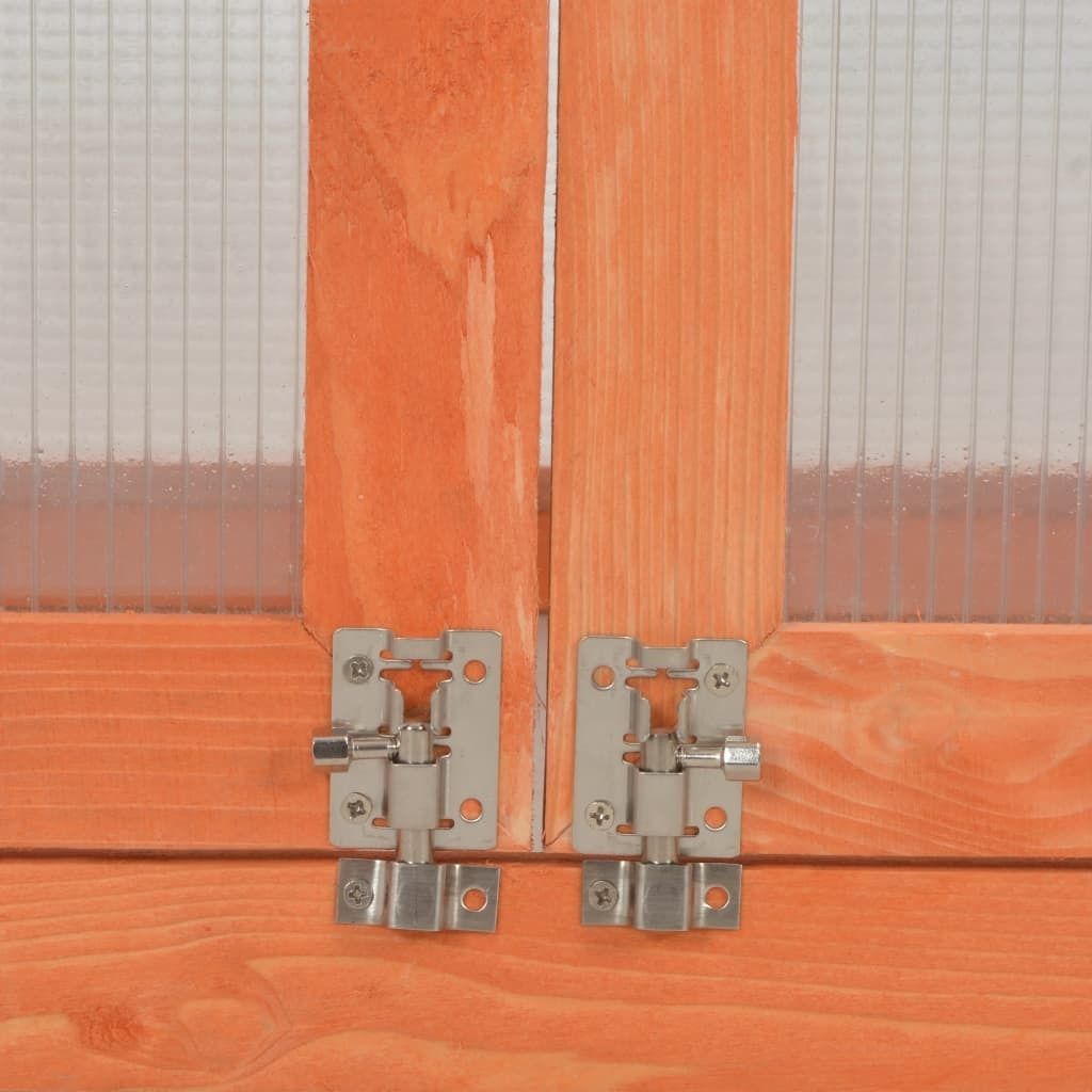 vidaXL Gewächshaus-Schrank Holz 75x47x109 cm Produktbild 3