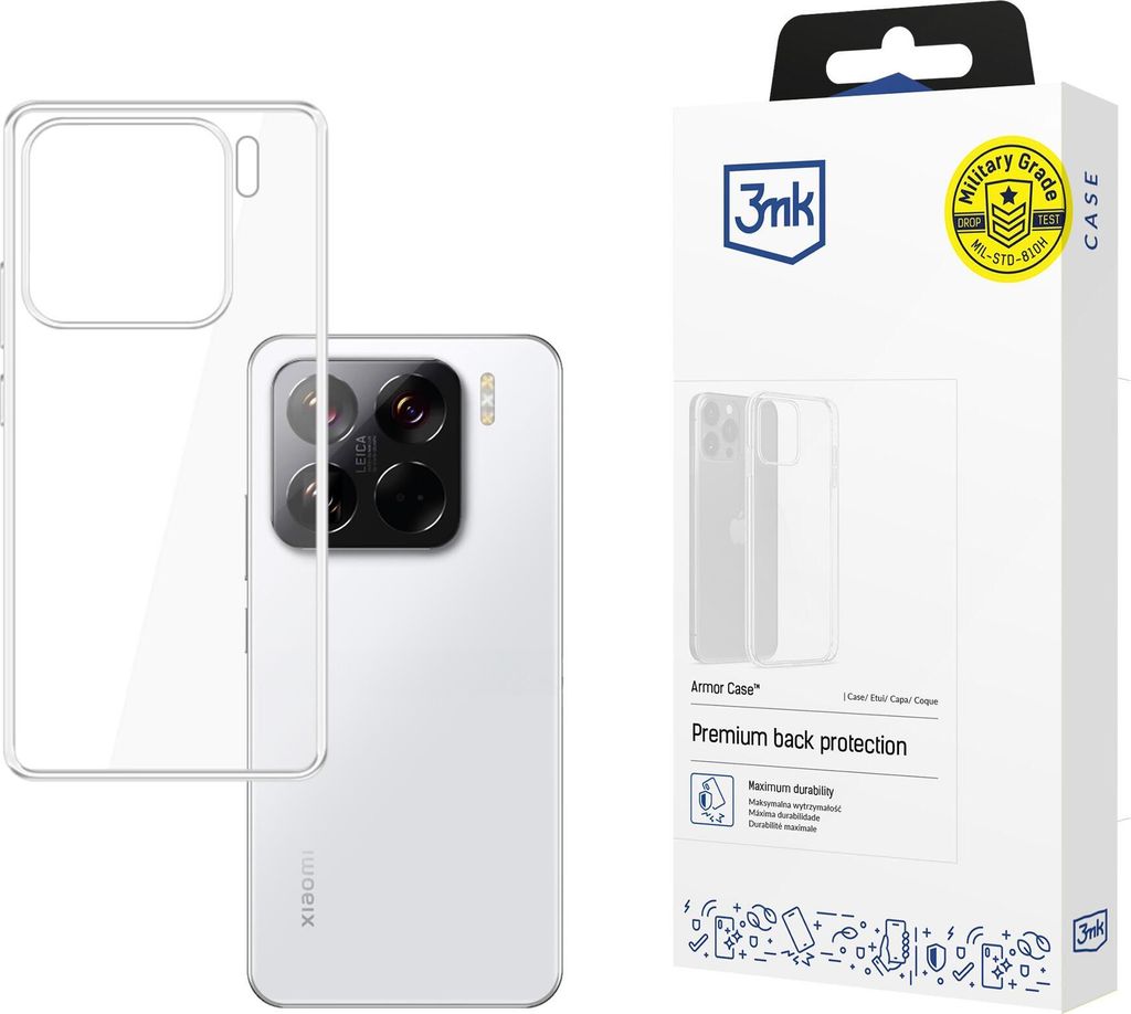 3mk Schutzhülle Clear Case Cover für Xiaomi 15 transparent Backcover