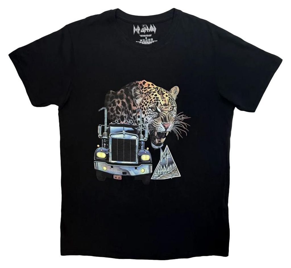 Def Leppard - T-Shirt für Herren/Damen Uni RO15581 (L) (Schwarz)