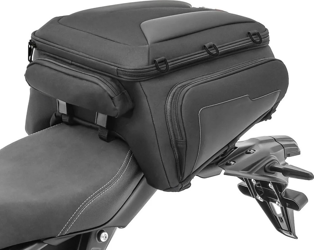 Sacoche moto arrière DK3830 pour voyage et transport quotidien facile