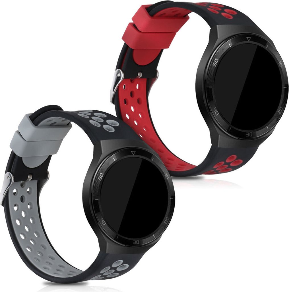 kwmobile 2x Sportarmband kompatibel mit Huawei Watch GT 2e Produktbild 4