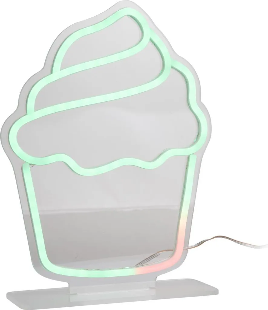 Néon LED Cupcake : Éclairage d'ambiance original pour déco murale terne