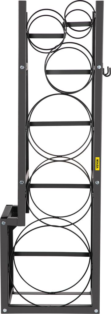 VEVOR Flaschentankständer 1 x 22,68 kg & 2 x 13,61 kg, Flaschentankständer aus Langlebigem Stahlmaterial Korrosions- und rostbeständig Flaschent...