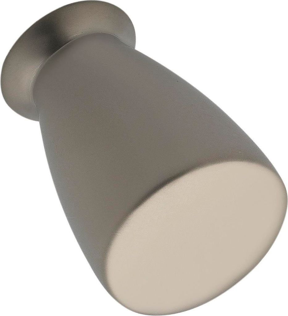 Hettich Knopf Novae, H 28 mm, ø 19 mm, Vernickelt matt
