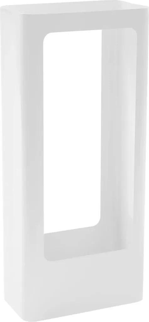 Porte-parapluies de Bureau et Hôtel - Support Blanc Métal pour Entrée