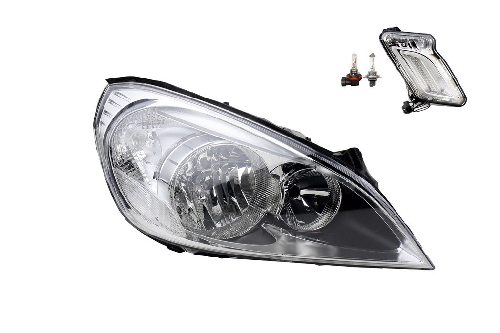 Johns, Scheinwerfer Halogen passend für Volvo S60 V60 04/10-05/13 H9 H7 R + Nebel+Leuc. 31299995 31278558
