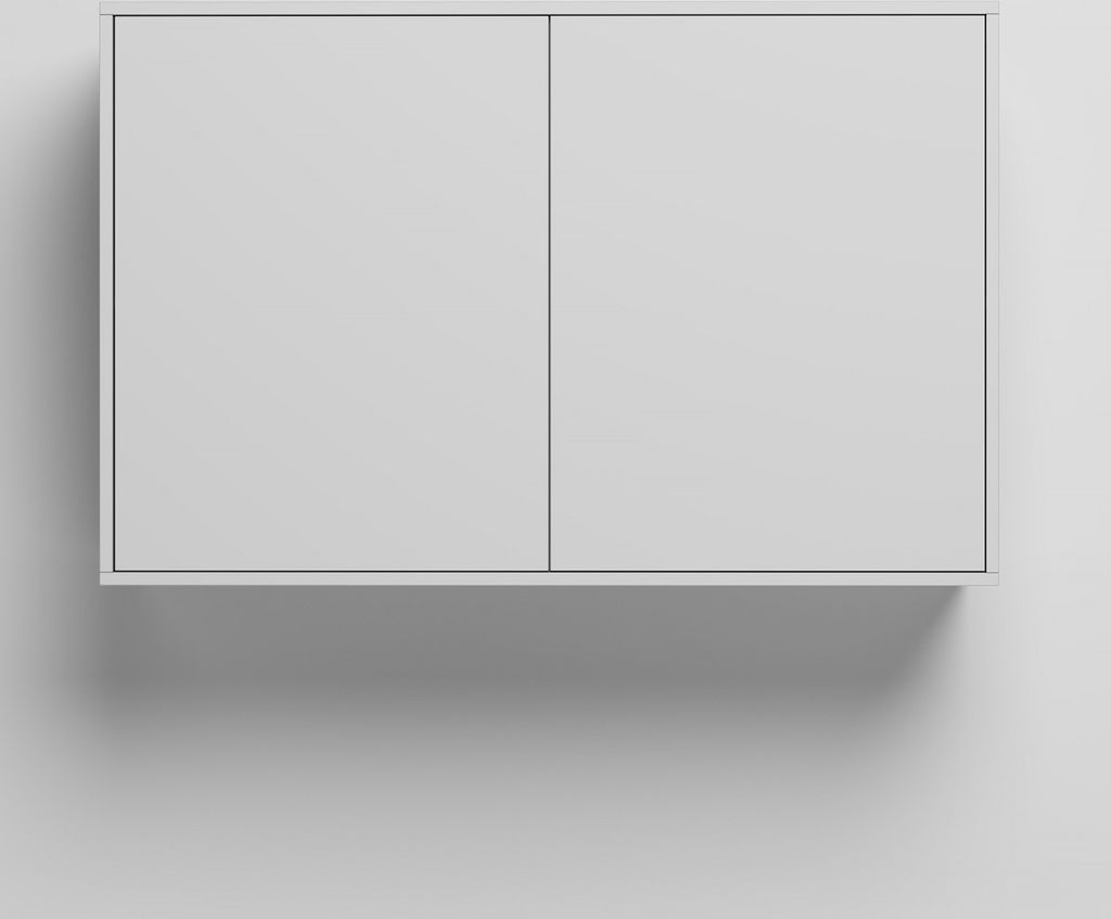 SMARTBett Hängeschrank zu 90 & 120 Schrankbetten Horizontal Standard Weiss Weiss