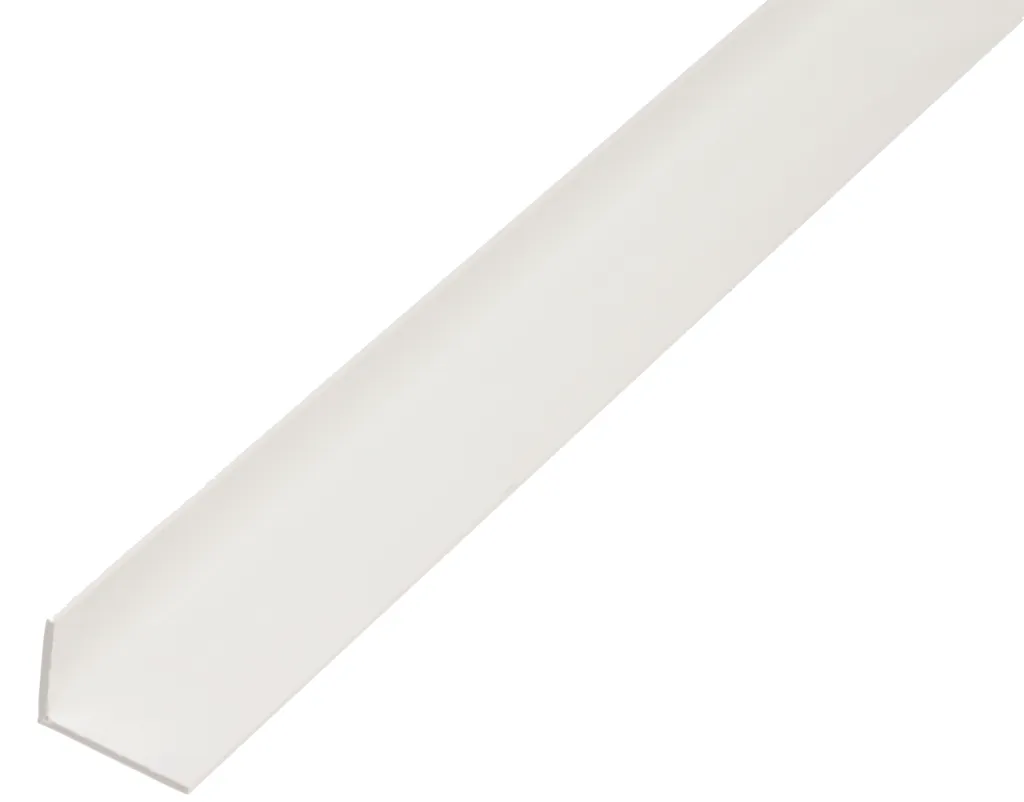 Cornière de protection d'angle blanche Alberts 25x15 mm - 22 unités