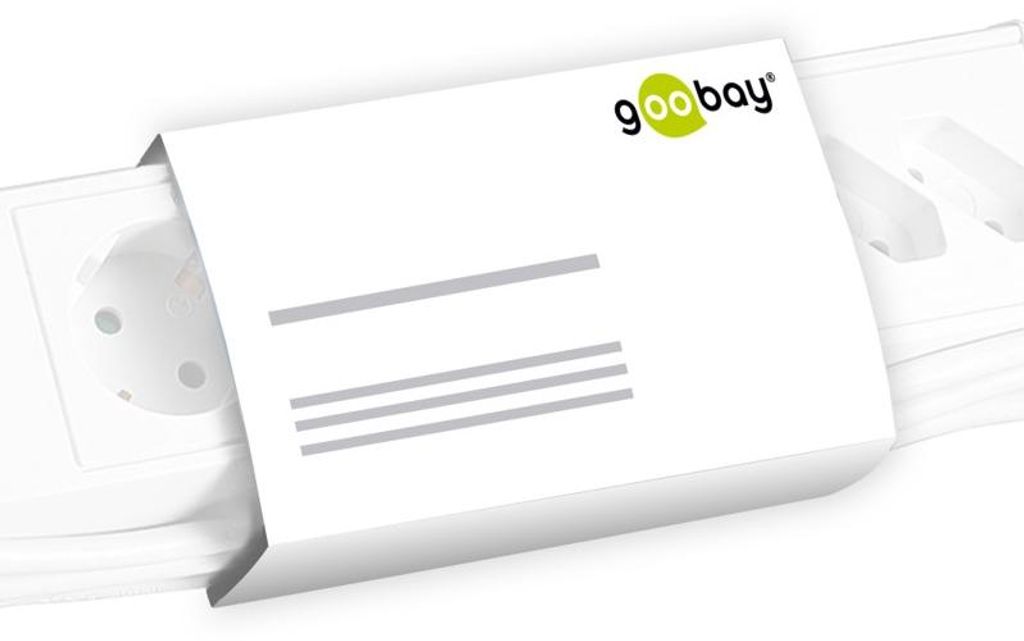 Goobay 45193, 3 m, Vnitřní/venkovní, Typ F, Odolné vůči Obrázek produktu 
