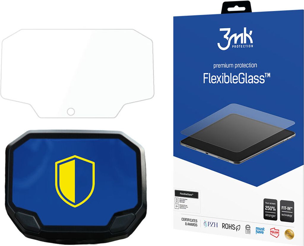 3mk Display Hybridglas FlexibleGlass für Kawasaki Z900 0,3mm 7H