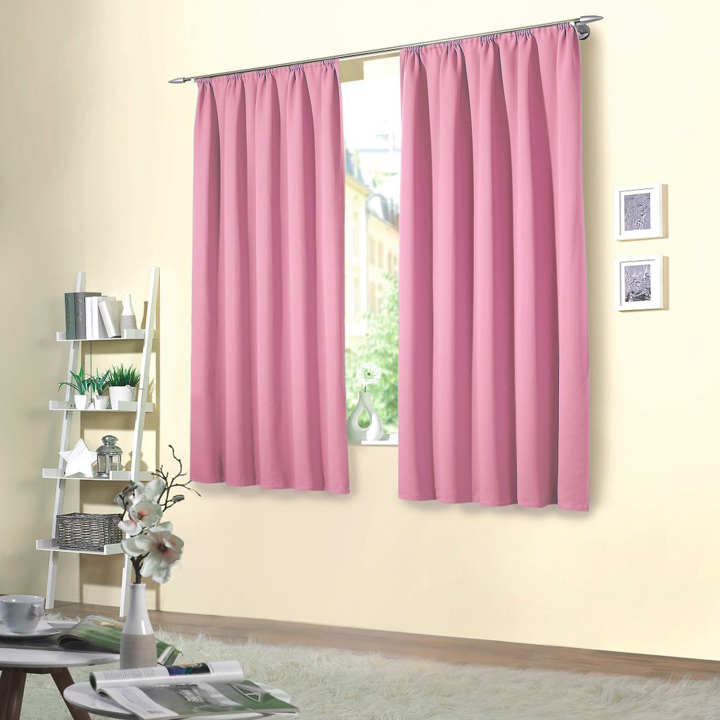 heimtexland ® Stück Thermo Verdunkelungsvorhänge