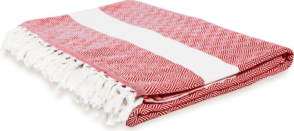 Lumaland Baumwolldecke Tagesdecke kräftige Farben aus 100 % Produktbild 