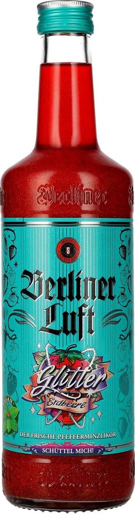 Berliner Luft Glitter Erdbeere Likör 18% Vol. 0.7L Produktbild 