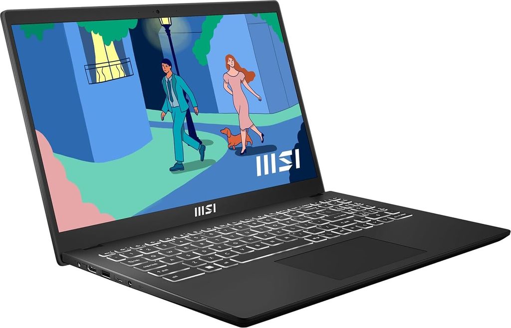 MSI Modern 15 Lifestyle Business Laptop 15,6" 16 GB DDR4 Produktbild 9