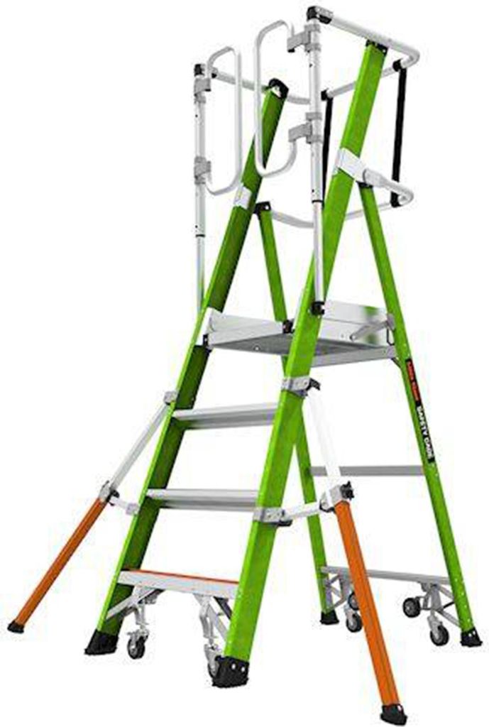 Little Giant Safety Cage 2.0 Podestleiter 4 Stufen