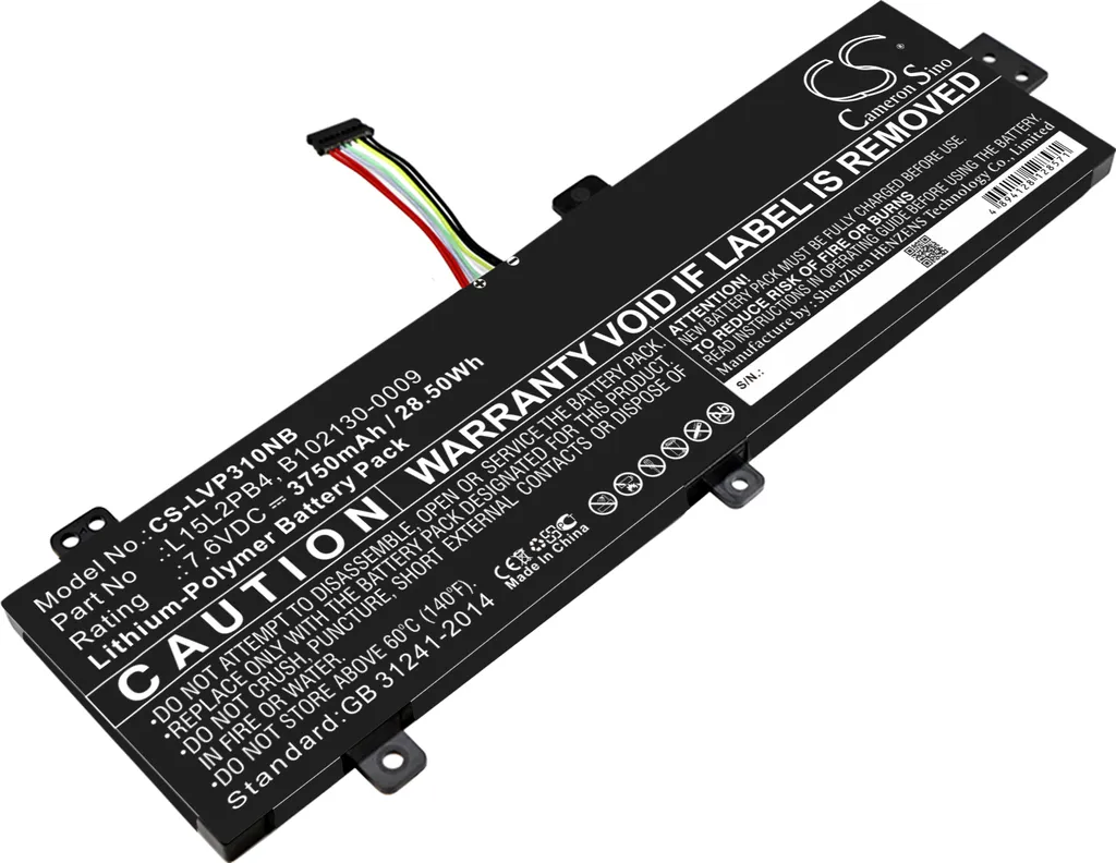Batterie pour Ordinateur Lenovo IdeaPad 310-15 Idéal pour la Mobilité