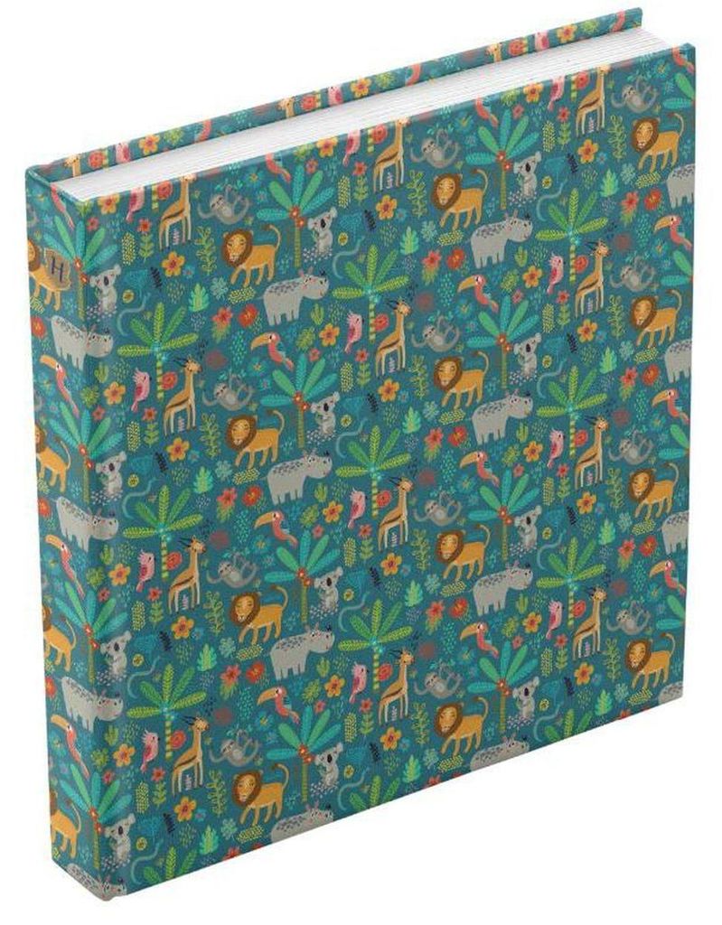 Album foto Henzo Jumbo Jungle 30x30 cm 100 pagine bianche Immagine del prodotto 