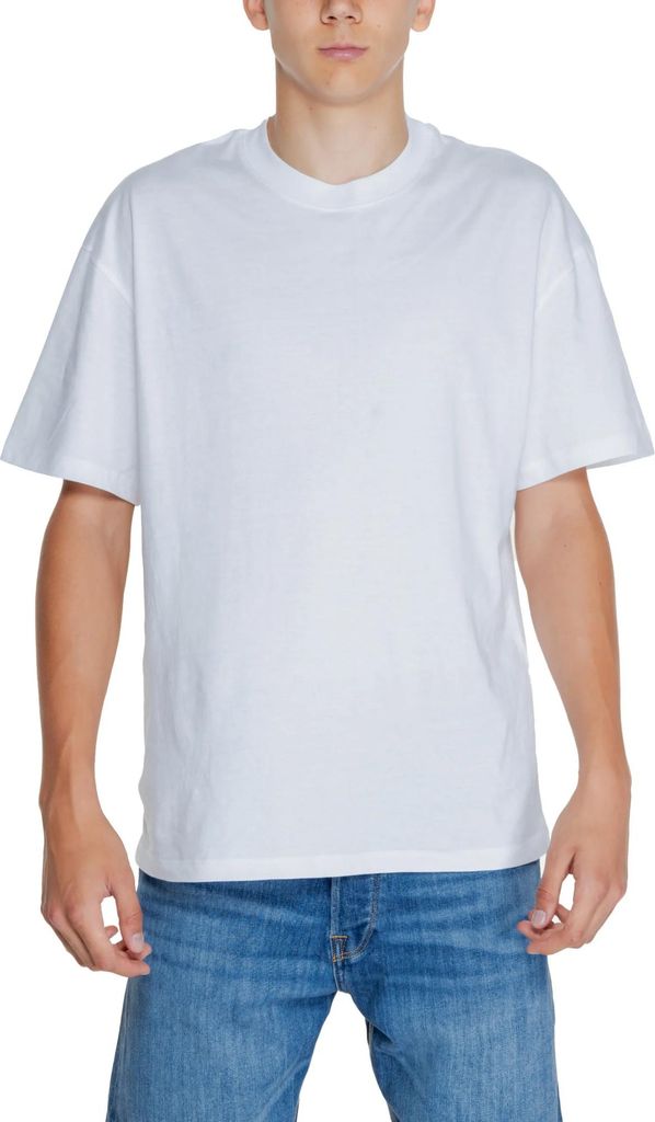 Jack & Jones Herren T-Shirt Weiß 475605 : Größe - XXL Größe: XXL