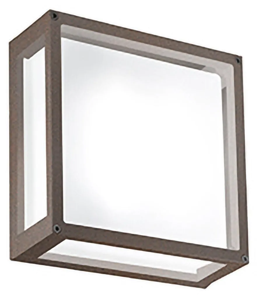 Luminaire LED Extérieur Jardin et Terrasse IP54 Carré 25cm Aluminium 20W