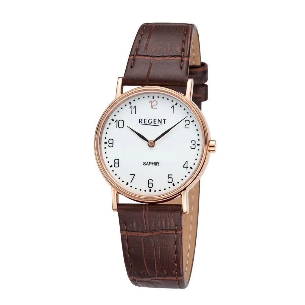 Montre bracelet pour femmes Regent F-1431 un garde-temps analogique chic