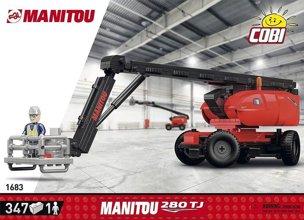 COBI Manitou 280 TJ, Bausteine, 6 Jahr(e), 347 Stück(e) Produktbild 